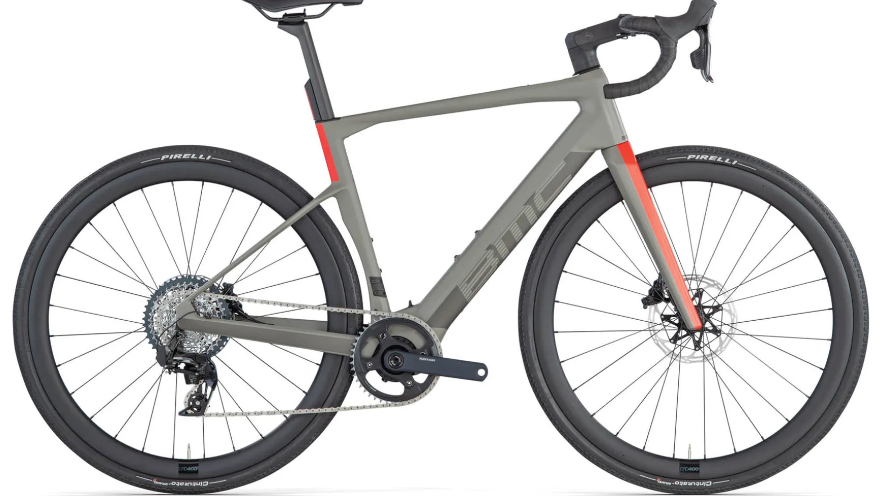 BMC Switzerland Roadmachine 01 AMP X ONE RHINO GREY / NEON RED Cheap